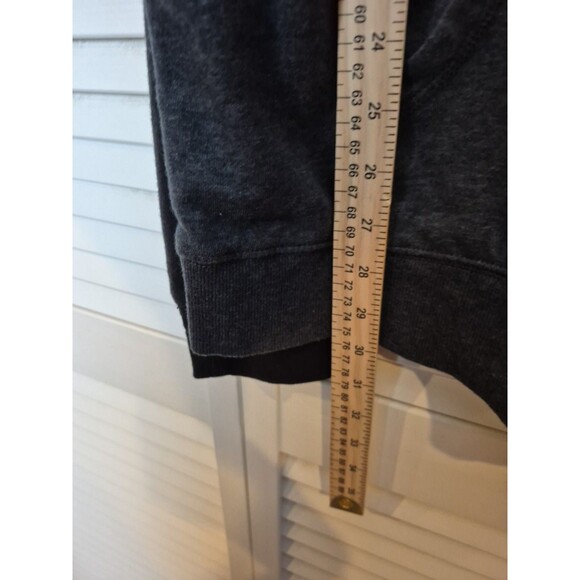 Levi's XL Hoodie Mens Black Gray Pullover Sweatshirt Lightweight Long Sleeve - Picture 10 of 12